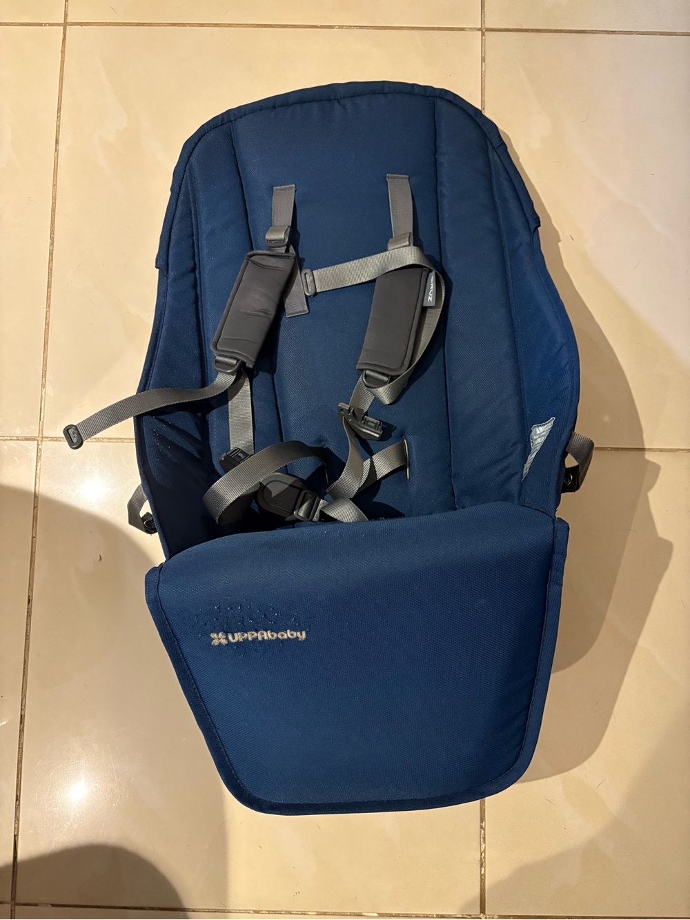 Uppababy Cruz V2 seat and canopy fabric Noa Navy NO FRAMES